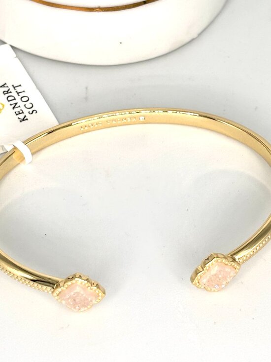 Kendra Scott Jewelry - Kendra Scott Mallory Cuff Bracelet - 14k Gold Plated in Iridescent Drusy